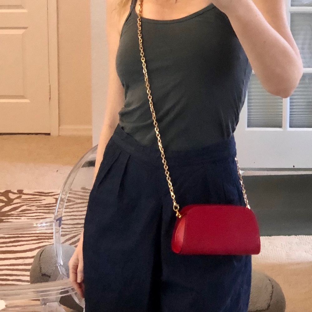 Louis Vuitton Epi converted LV Dauphine crossbody